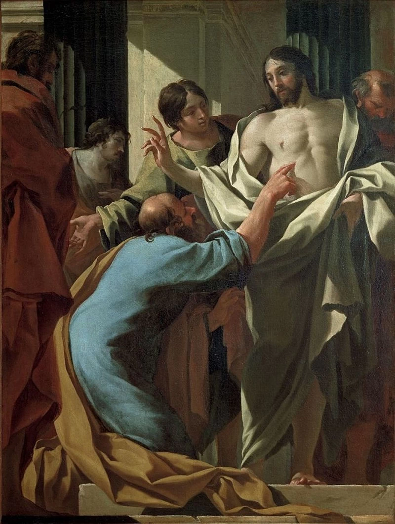 L'incredulità di Tommaso - Musée des Beaux Arts de Lyon